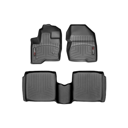 Weathertech Front and Rear Floorliners, 443121-446502 443121-446502
